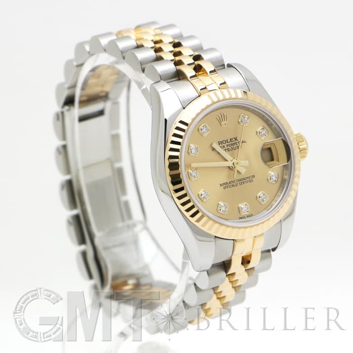 中古)ROLEX ロレックス デイトジャスト 179173G シャンパン ジュビリー