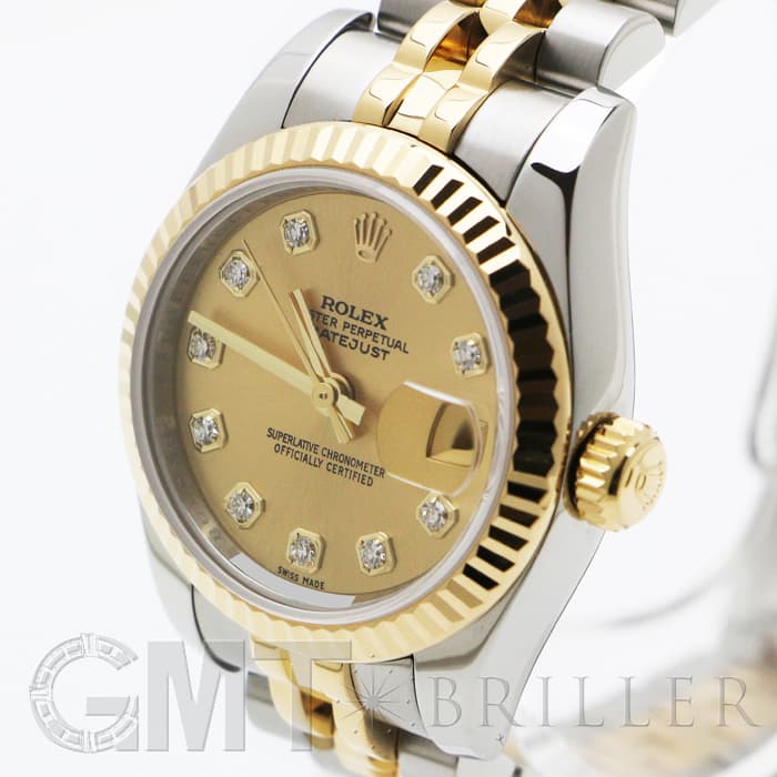 中古)ROLEX ロレックス デイトジャスト 179173G シャンパン ジュビリー