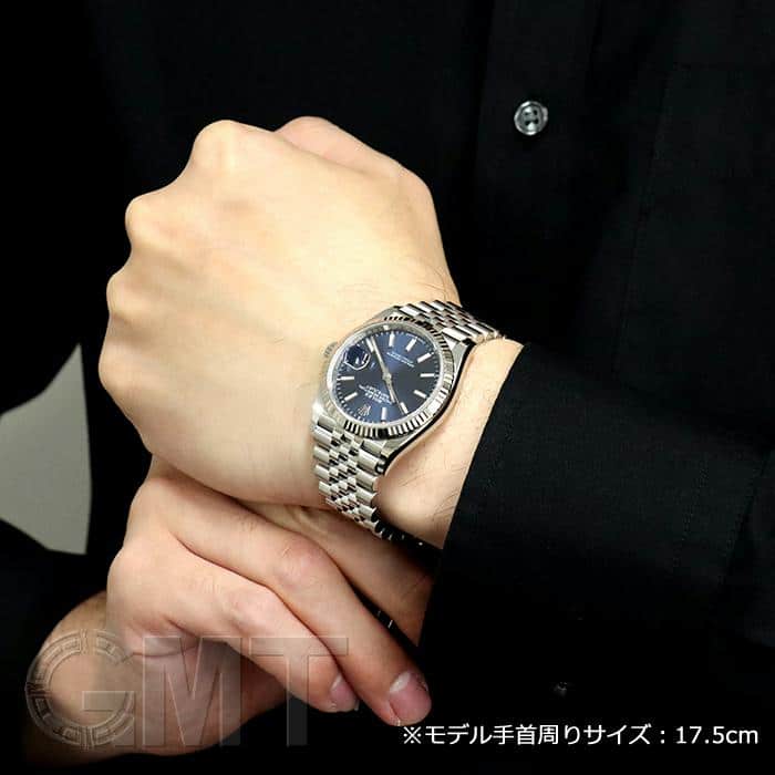中古)ROLEX ロレックス デイトジャスト 36 126234 ブルー ジュビリー