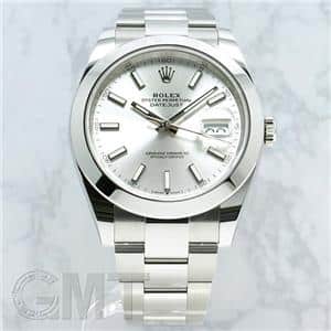 ROLEX ロレックス デイトジャスト 41 シルバー 126300 オイスターブレス メイン