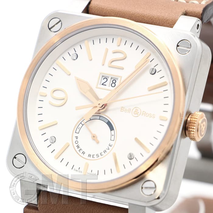 新品)BELL & ROSS ベル&ロス BR 03-90 STEEL&GOLD BR0390-BICOLOR