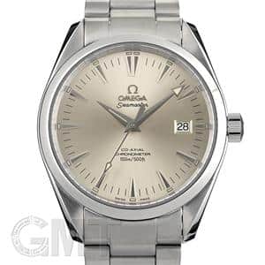 OMEGA オメガ シーマスター アクアテラ コーアクシャル クロノメーター 38.5mm 2503.30 シルバー メイン