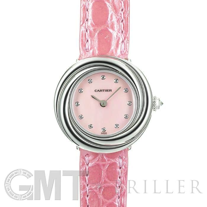 中古)CARTIER カルティエ トリニティ WG200846 ホワイトゴールド 12P