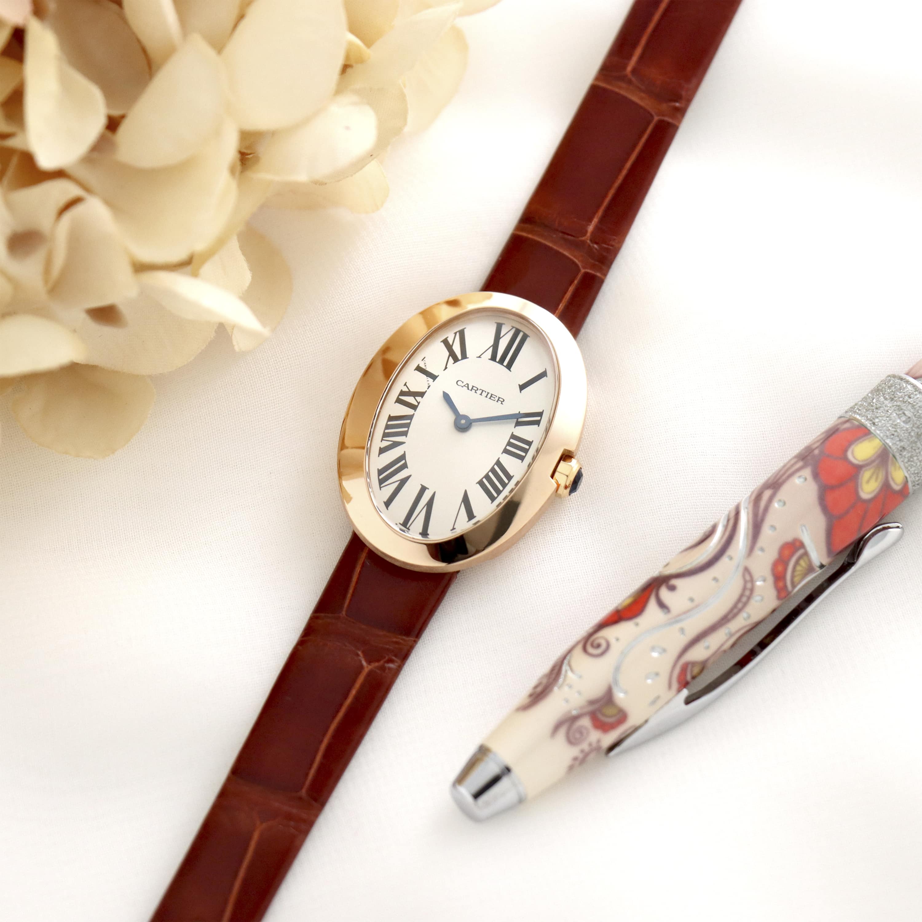 中古)CARTIER カルティエ ベニュワール SM W8000007（商品ID