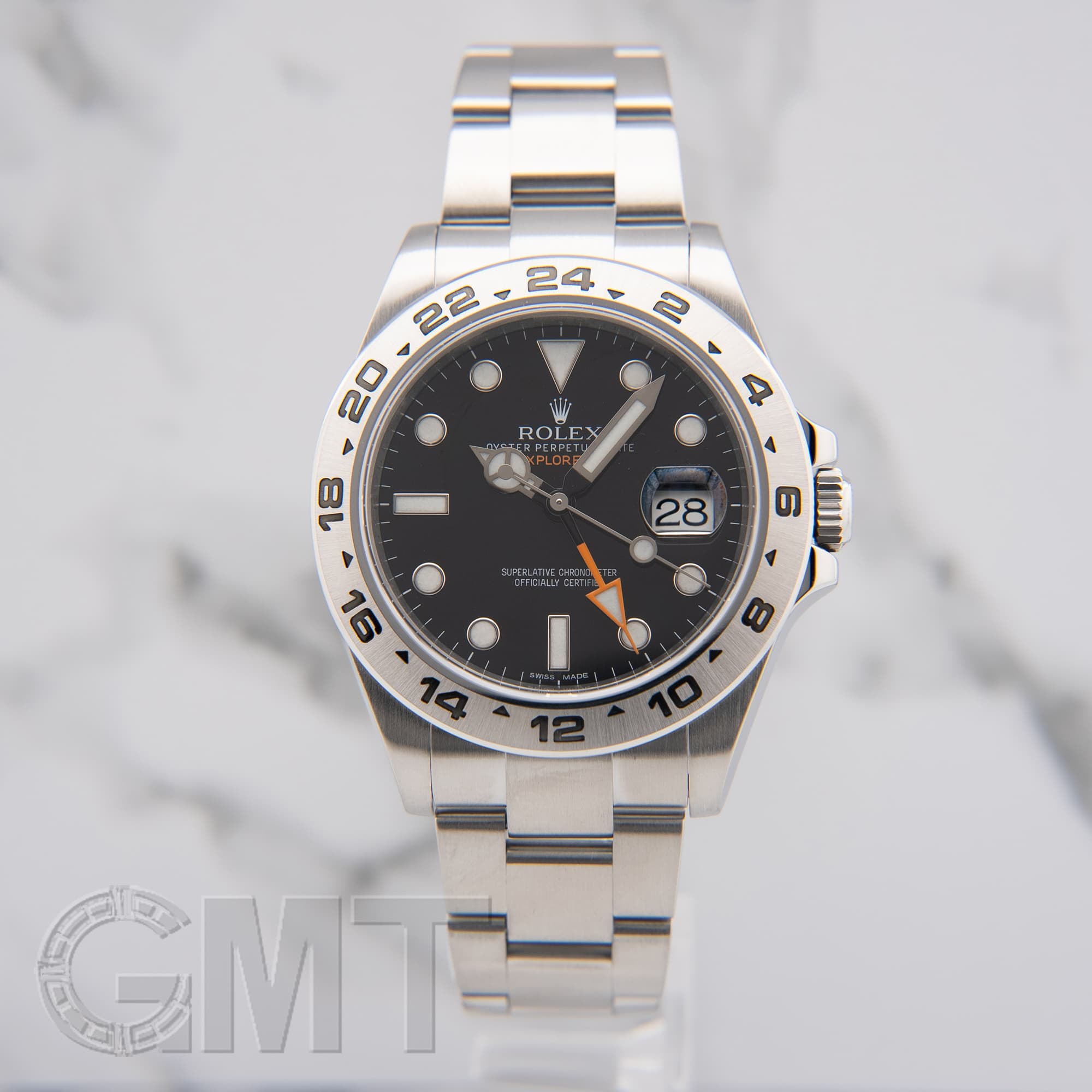 中古)ROLEX ロレックス エクスプローラー II 216570 ブラック（商品ID 