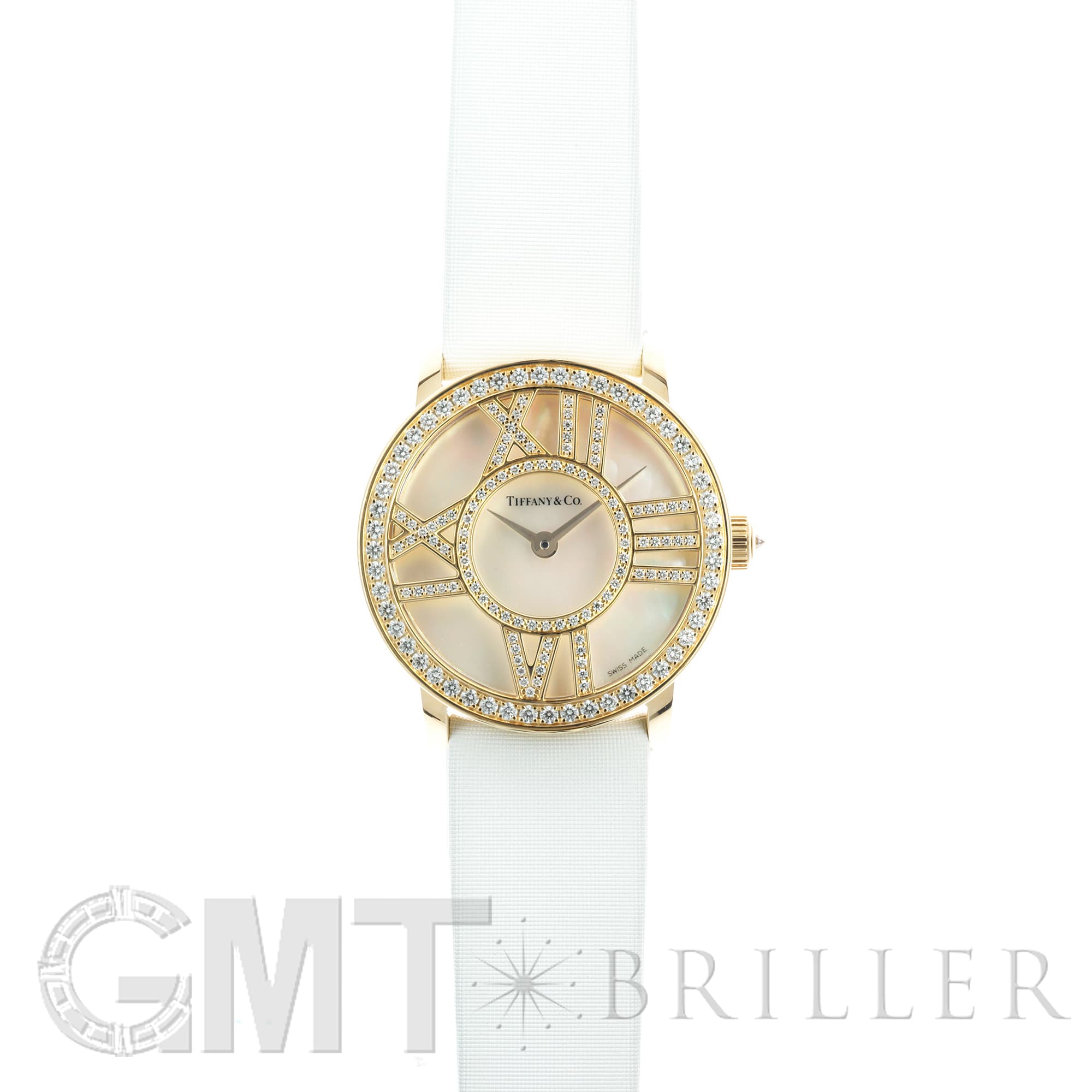 TIFFANY&Co. 腕時計　アトラスラウンド 新品)TIFFANY & Co. ティファニー アトラス カクテル ラウンド Z1900