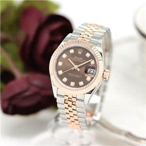 ROLEX ロレックス デイトジャスト 28 279171G チョコレート メイン