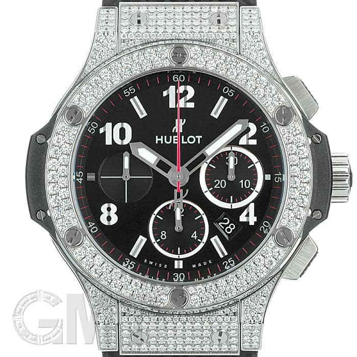 新品)HUBLOT ウブロ ビッグバン スチール ダイヤモンド 44mm 301.SX