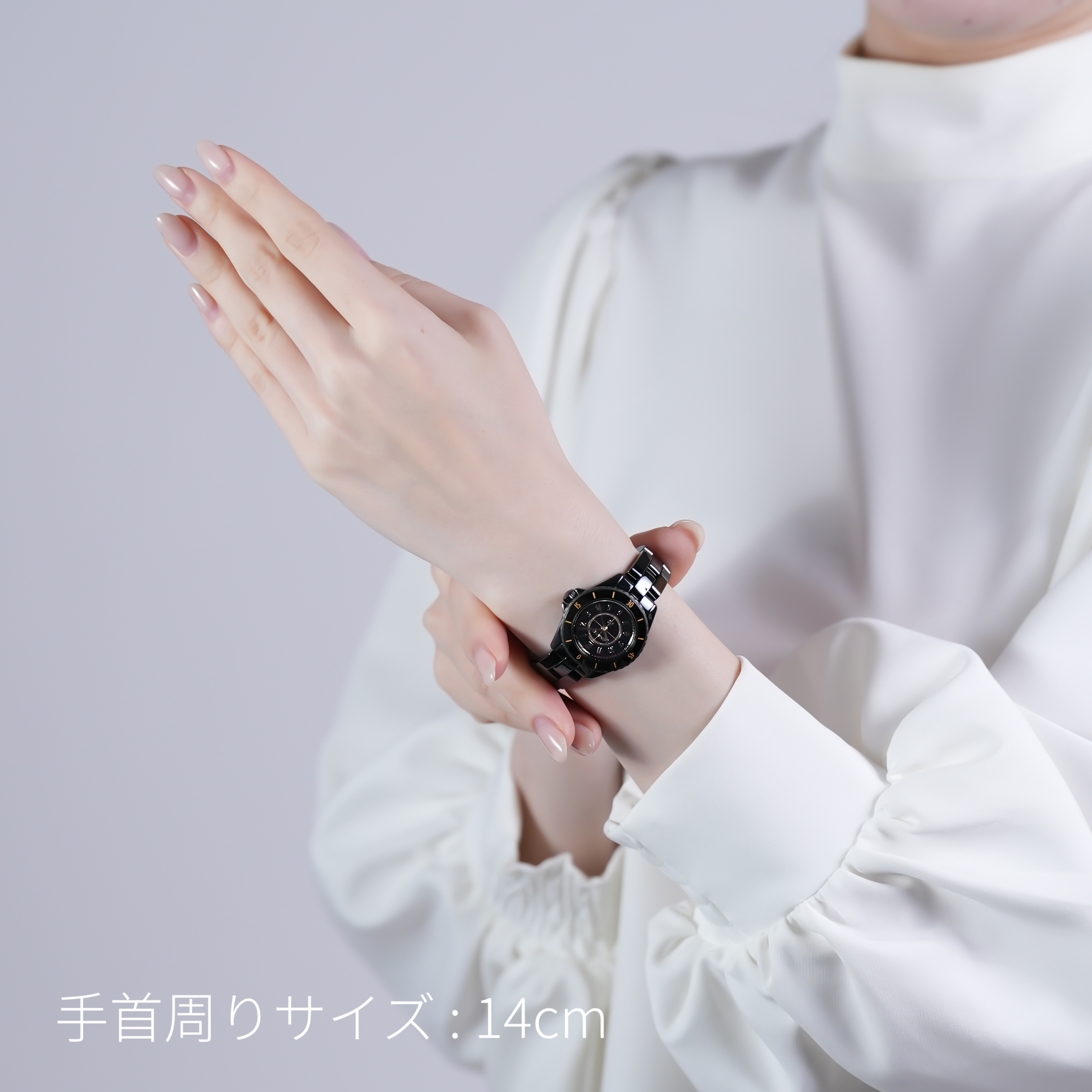 新品)CHANEL シャネル J12 ゴールデン ブラック 28mm H11057（商品ID