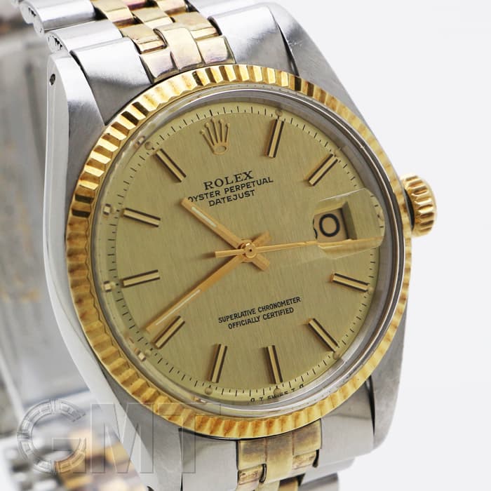 中古)ROLEX ロレックス デイトジャスト 1601/3 シャンパン（商品ID