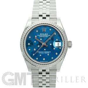 ROLEX ロレックス デイトジャスト 278274 アズーロブルー フローラルモチーフ メイン