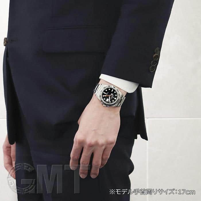 中古)ROLEX ロレックス エクスプローラー II 226570 ブラック 中古)ROLEX ロレックス エクスプローラー II 226570 ブラック
