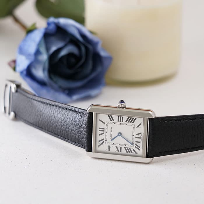 新品)CARTIER カルティエ タンク ソロ LM WSTA0028（商品ID 