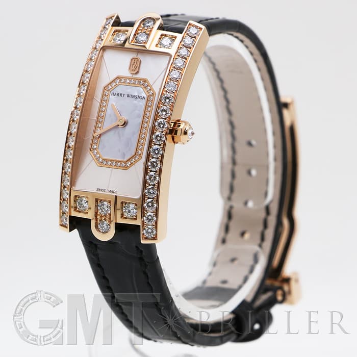 HARRY WINSTON  時計 アヴェニュー ベルト ハリーウィンストン HARRY WINSTON アヴェニュー Cミニ ベゼルダイヤ