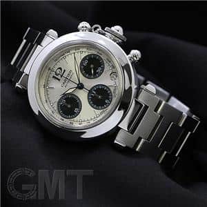 中古)CARTIER カルティエ パシャC クロノグラフ W31048M7（商品ID
