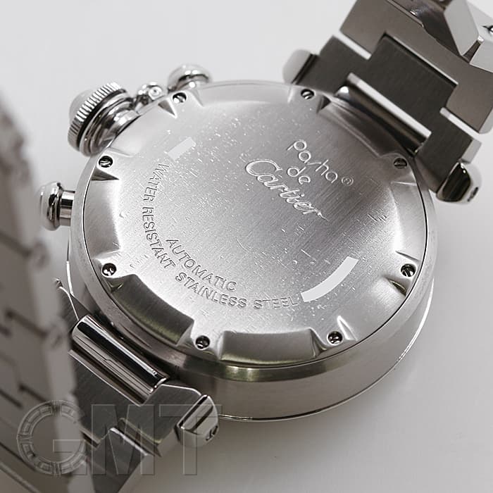 中古)CARTIER カルティエ パシャC クロノグラフ W31048M7（商品ID