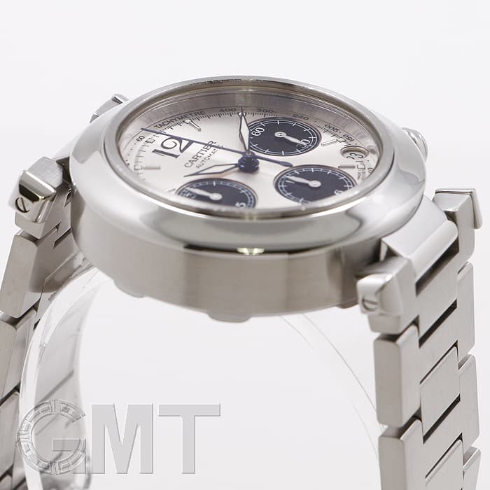中古)CARTIER カルティエ パシャC クロノグラフ W31048M7（商品ID