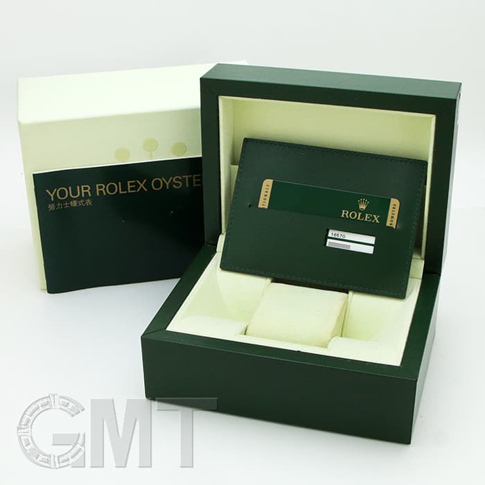 中古)ROLEX ロレックス エクスプローラー II 16570 ブラック V番（商品