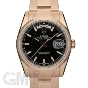 ROLEX ロレックス デイデイト 118205F ブラック メイン