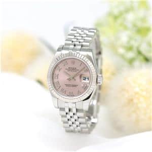 ROLEX ロレックス デイトジャスト 26 179174 ピンク ローマ メイン