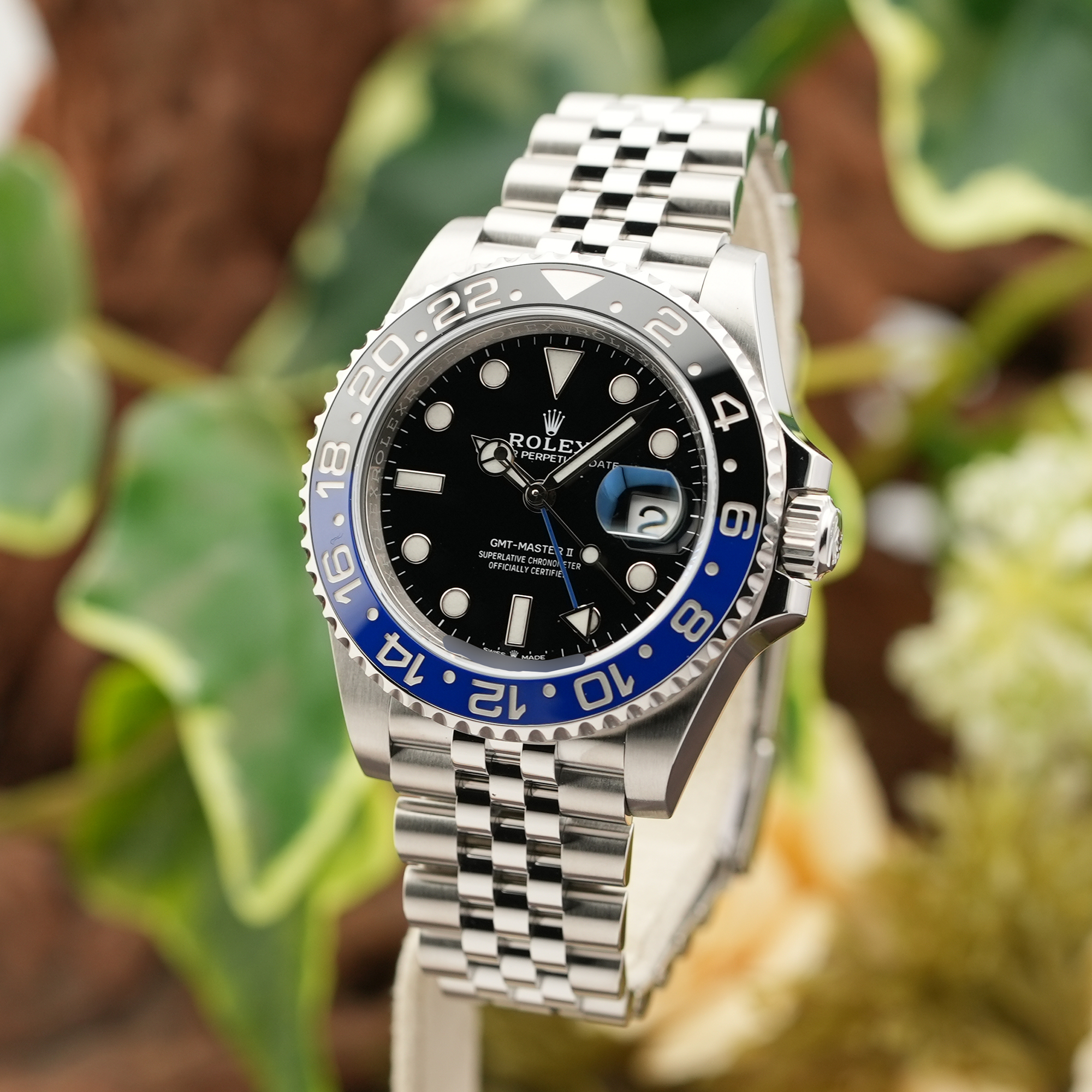 中古)ROLEX ロレックス GMTマスター II 126710BLNR ジュビリー