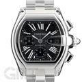 CARTIER カルティエ ロードスター ロードスター クロノグラフ ブラック SS W62020X6 【保証書日付2年以内限定】