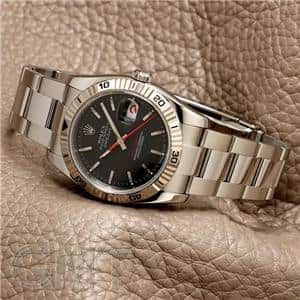 ROLEX ロレックス ターノグラフ 116264 ブラック オイスターブレス メイン