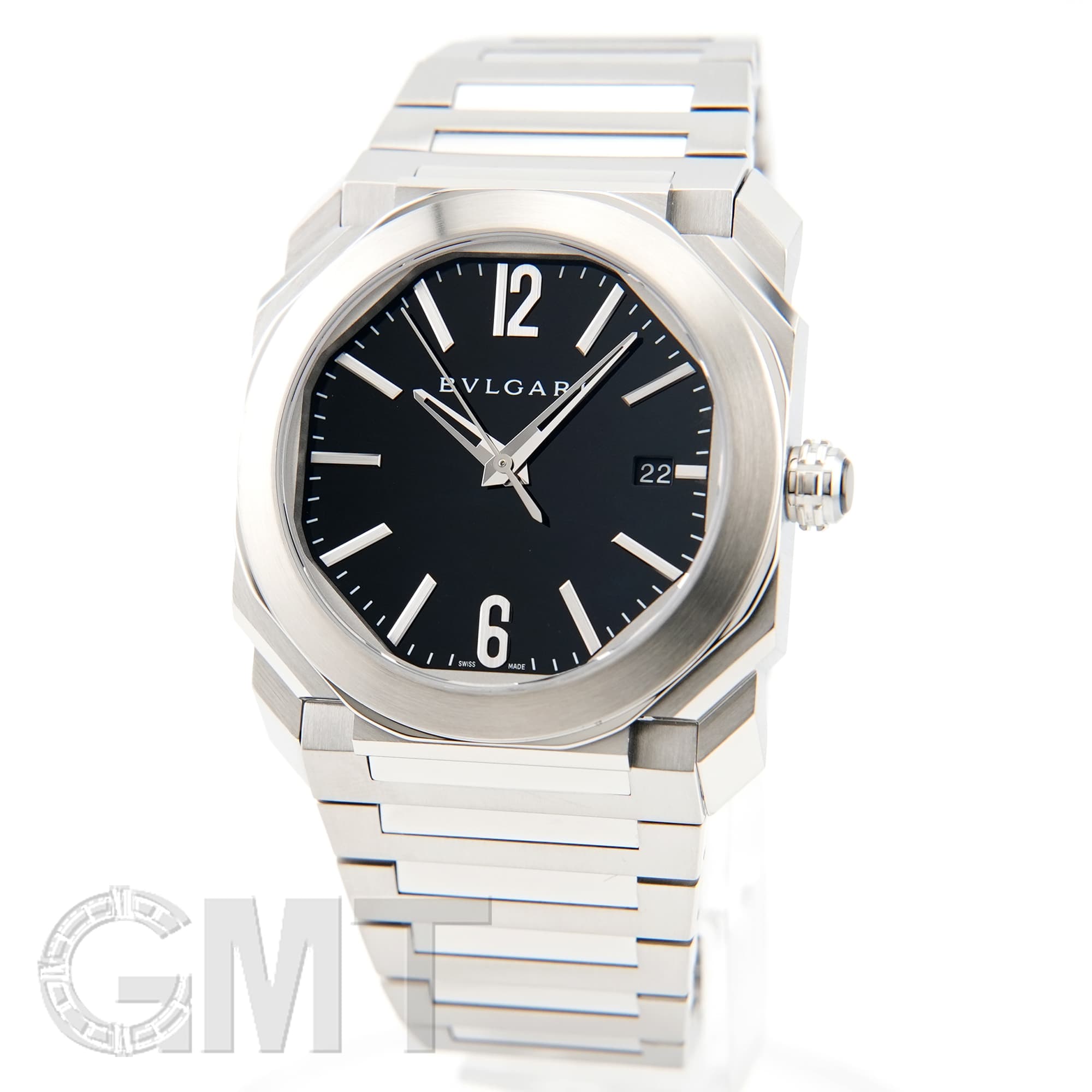中古)BVLGARI ブルガリ オクト ソロテンポ BGO38BSSD（商品ID