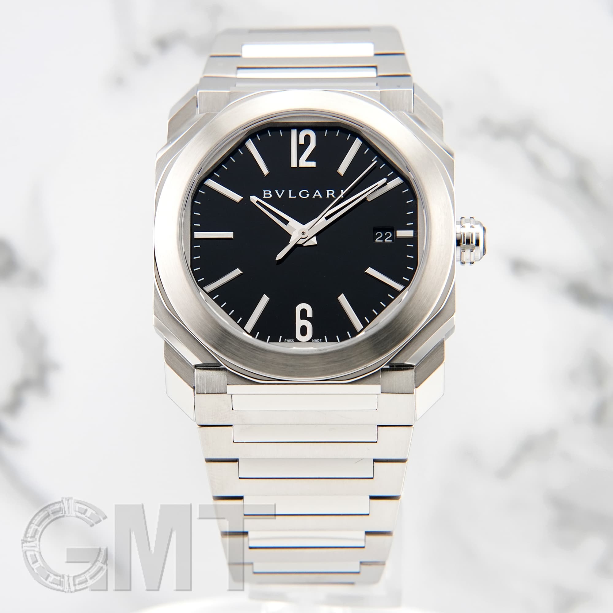 中古)BVLGARI ブルガリ オクト ソロテンポ BGO38BSSD（商品ID