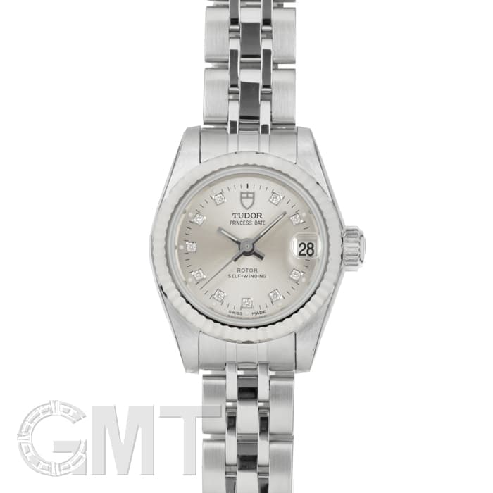新品)TUDOR チューダー プリンセス デイト M92514 シルバー 10Pダイヤ