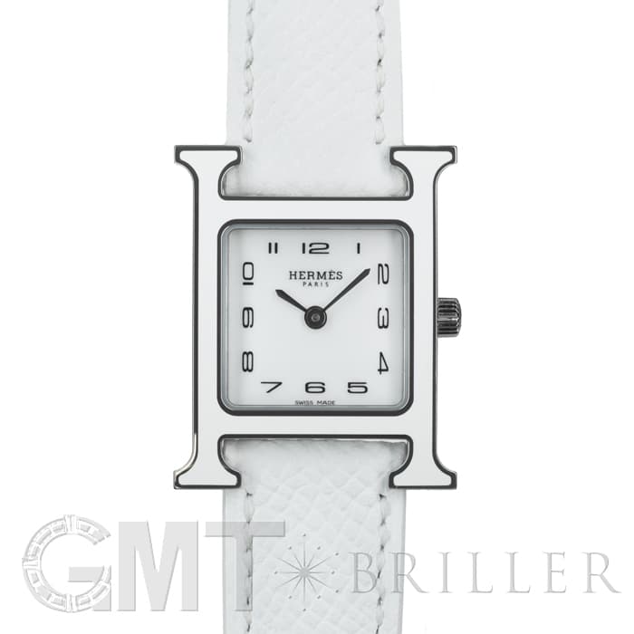 エルメス　Hウォッチロンド　ホワイト 新品)HERMES エルメス Hウォッチ HH1.210.131/UBC 036700WW00 H