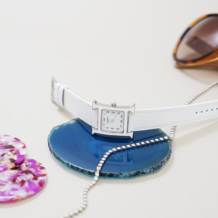 新品)HERMES エルメス Hウォッチ HH1.220.136/UU01 044898WW00 H