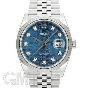 ROLEX ロレックス デイトジャスト 36 126234G ブルーコンピューター 10Pダイヤ ジュビリーブレスレット メイン