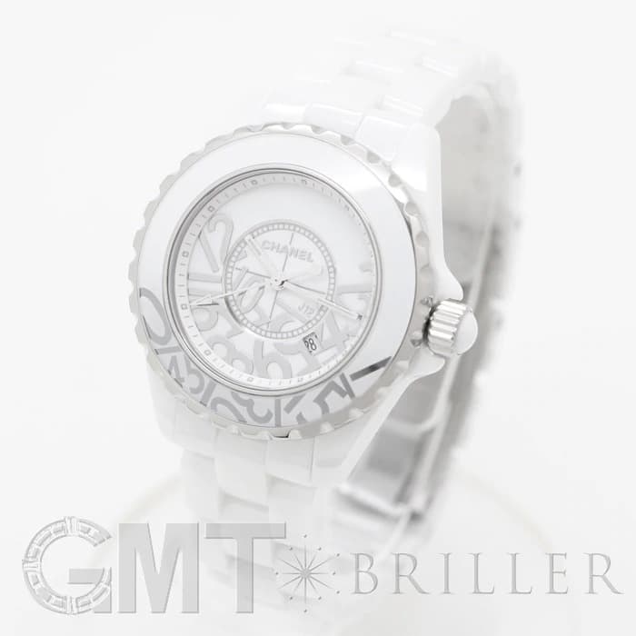 新品)CHANEL シャネル J12 グラフィティ ホワイト 33mm H5239【世界