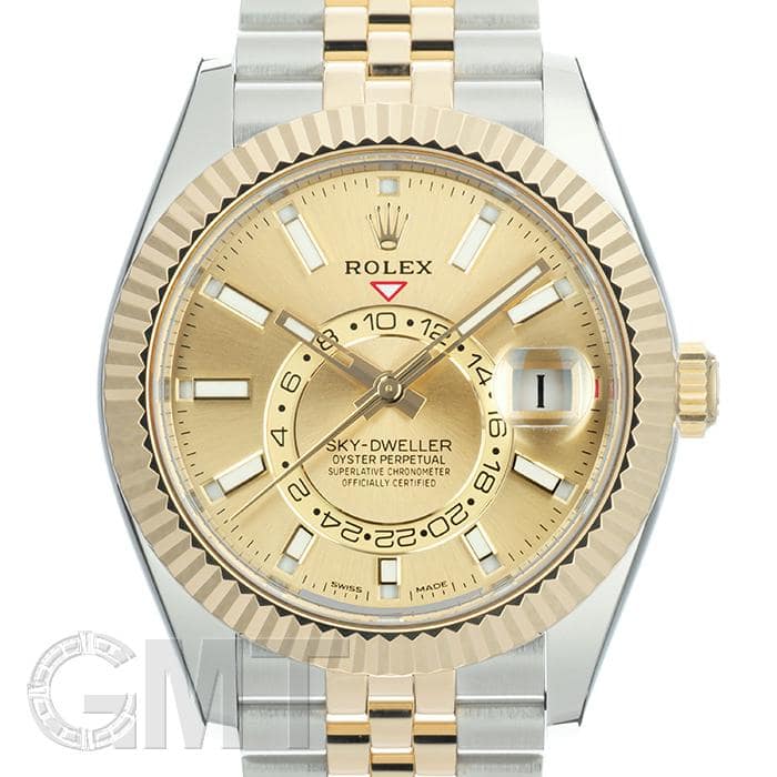 中古)ROLEX ロレックス スカイドゥエラー 326933 シャンパン（商品ID