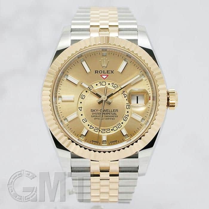 中古)ROLEX ロレックス スカイドゥエラー 326933 シャンパン（商品ID