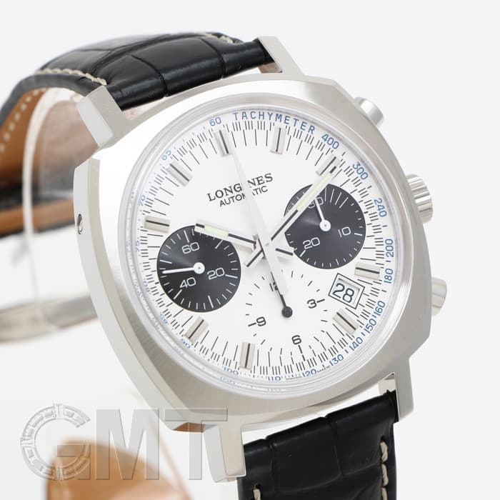 ロンページ 新品)LONGINES ロンジン ヘリテージ 1973 ホワイト L2.791.4.72.0