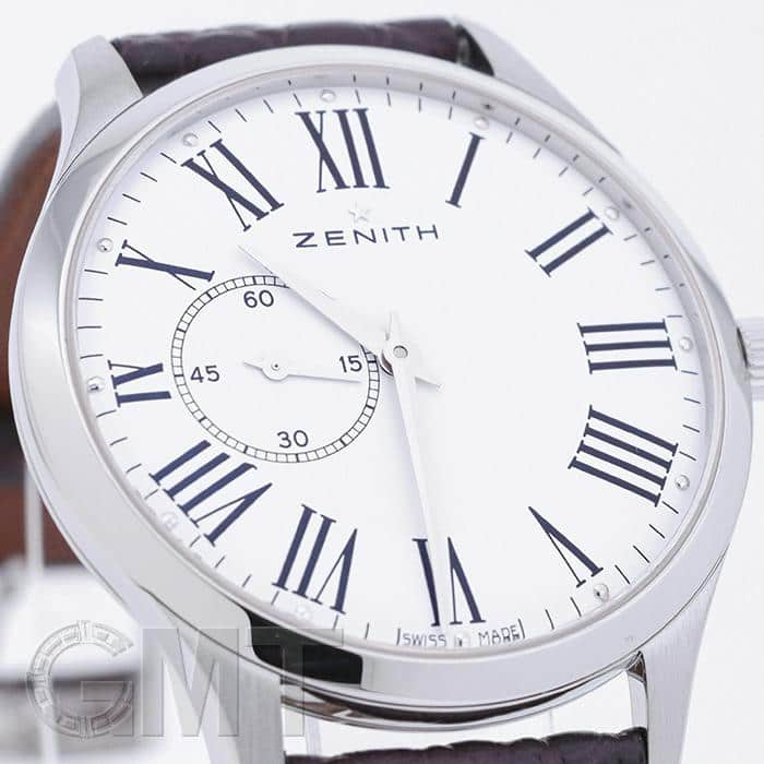 中古)ZENITH ゼニス エリート ウルトラシン 40mm 03.2010.681/11.C493