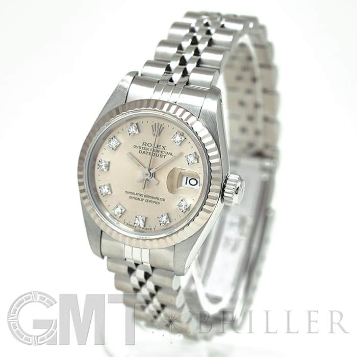 ROLEX(ロレックス) 腕時計 デイトジャスト 69174 レディース SS×K18WG/16コマ シルバー ROLEX - ROLEX(ロレックス) 腕時計 デイトジャスト 69174 レディース
