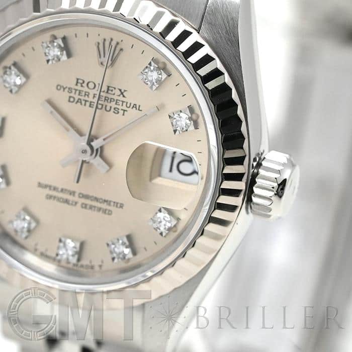 ロレックス デイトジャスト 69174G シルバー シルバー彫りコンピューター 中古)ROLEX ロレックス デイトジャスト 79174G シルバー