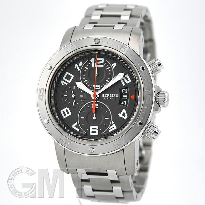中古)HERMES エルメス クリッパー ダイバー クロノグラフ 44mm CP2.941