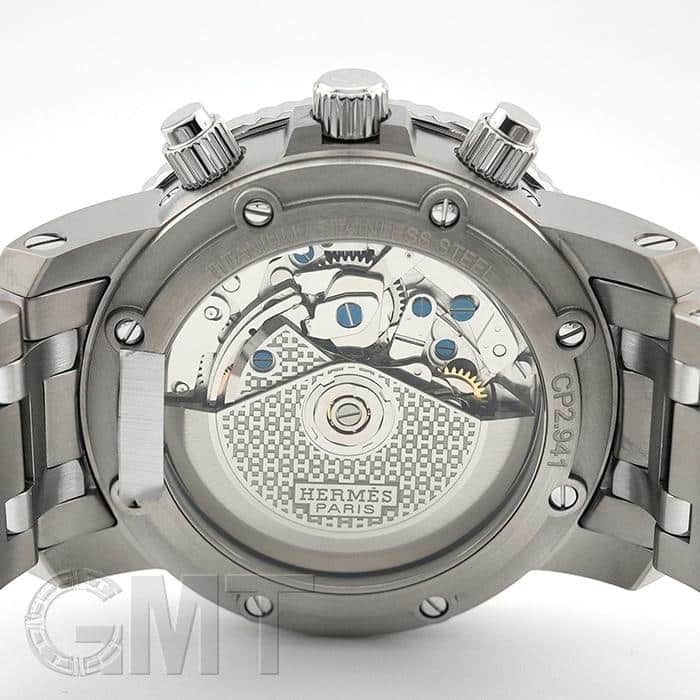 中古)HERMES エルメス クリッパー ダイバー クロノグラフ 44mm CP2.941