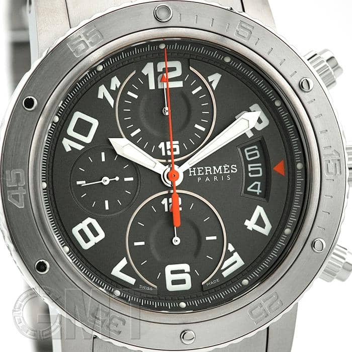 中古)HERMES エルメス クリッパー ダイバー クロノグラフ 44mm CP2.941