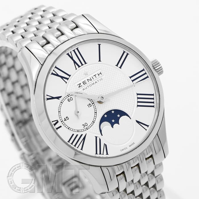 新品)ZENITH ゼニス エリート ウルトラシン レディ ムーンフェイズ