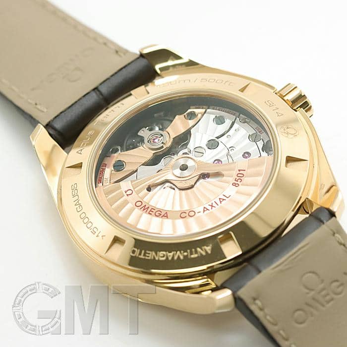 OMEGA Seamaster 自動巻き 腕時計 ゴールド オメガ/シーマスターデイト/ゴールドダイヤル/キャップゴールド/自動