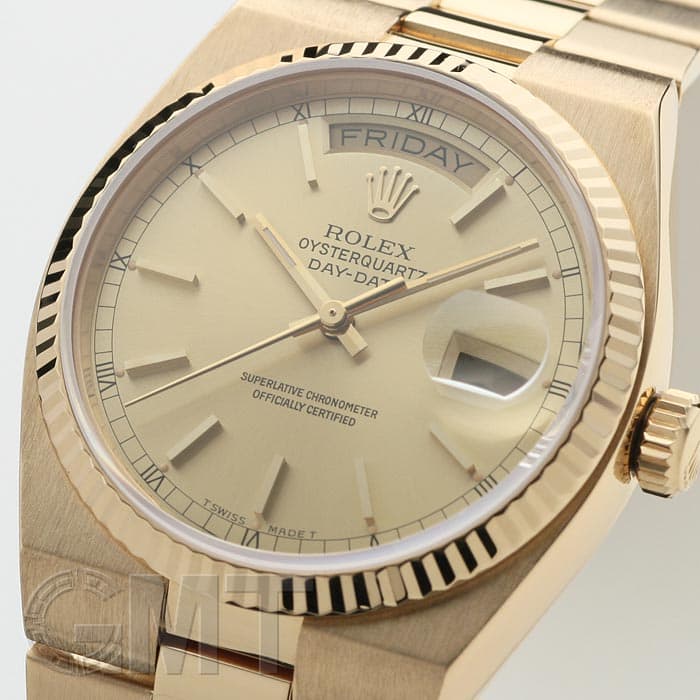 (中古)ROLEX ロレックス デイデイト クォーツ Ref.19018（商品ID：3000005943521）詳細ページ | 腕時計のGMT