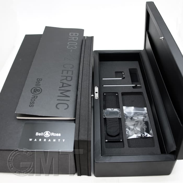 中古)BELL & ROSS ベル&ロス BR 03-92ブラック ポリッシュセラミック