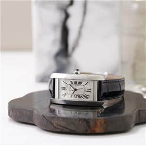 中古)CARTIER カルティエ タンク アメリカン MM シルバー