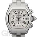 CARTIER カルティエ ロードスター ロードスター クロノグラフ シルバー SS W62019X6 【保証書日付2年以内限定】