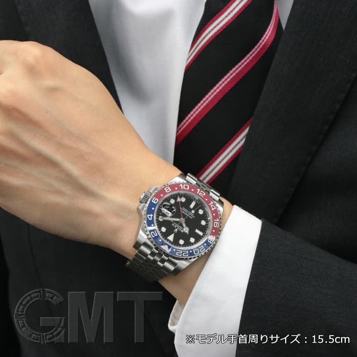 中古)ROLEX ロレックス GMTマスター II 126710BLRO マークⅠベゼル 中古)ROLEX ロレックス GMTマスター II 126710BLRO マークⅠベゼル